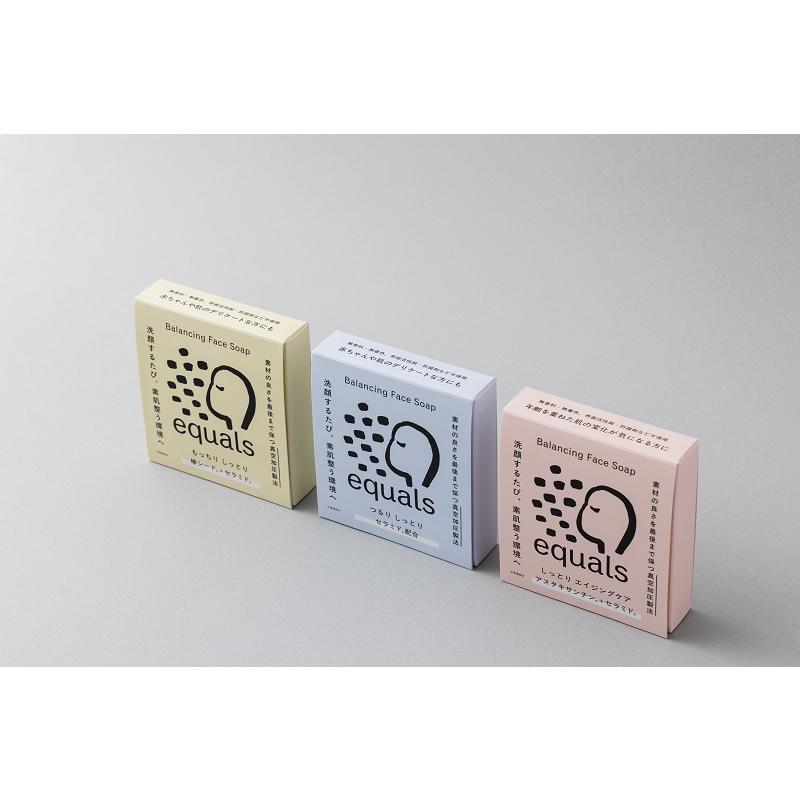 equals イコールズ バランシング フェイス ソープ セラミド配合 3種類セット | 