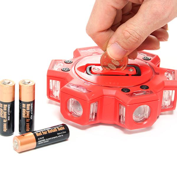 WAGAN FRED LIGHT PRO フレッドライトプロ 強力な白色パワーライト + 緊急時支援の回転点滅灯 | シーバスリンク | 08