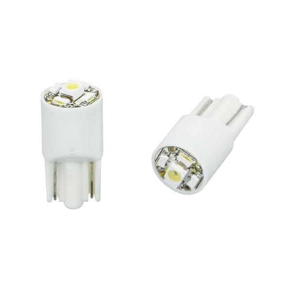 R.A.C LED W5W T10 12V5W ウェッジ 発光色 ホワイト 10個入り 全長22ｍｍ |  | 01