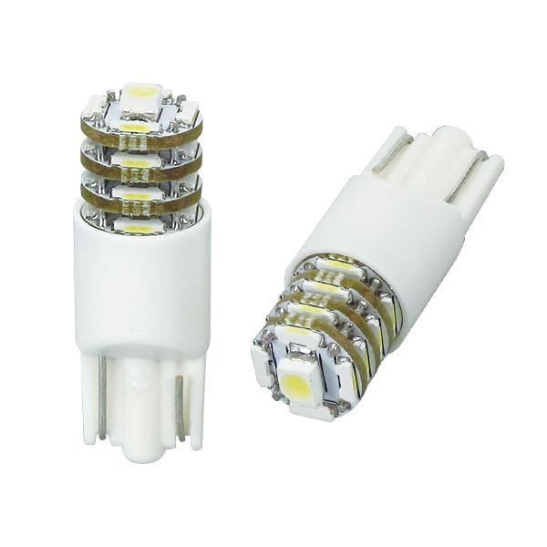 R.A.C LED  W5W T10 12V5W ウェッジ 発光色ホワイト 2個入り  500221 | 