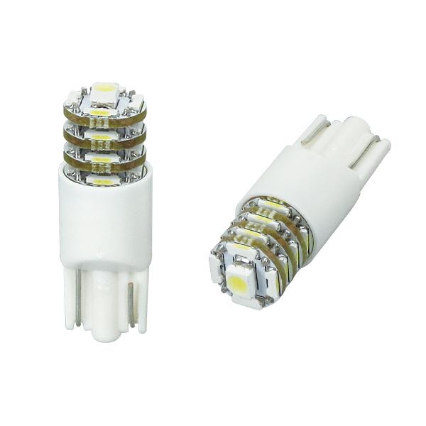 R.A.C LED W5W T10 12V5W ウェッジ 発光色 ホワイト 全長30.5mm 10個入り |  | 01