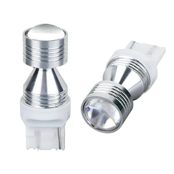 R.A.C LED  W21W T20 12V21W ウェッジ 発光色レッド 2個入り 500227 | 