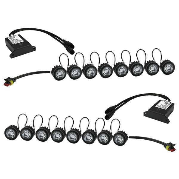 HELLA LEDayFlex 8LED （減光機能付） デイタイムランニングライト | 