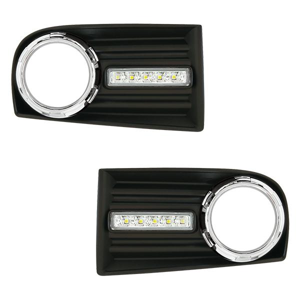 VW フォルクスワーゲン ゴルフ5 1K 2004年〜2009年 R.A.C エアインテイク付 LEDデイライト | 