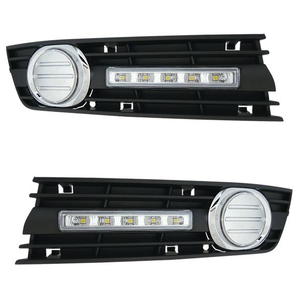 AUDI アウディ A4 B6 8E セダン/アバント 2001年〜2005年 R.A.C エアインテイク付 LEDデイライト | 