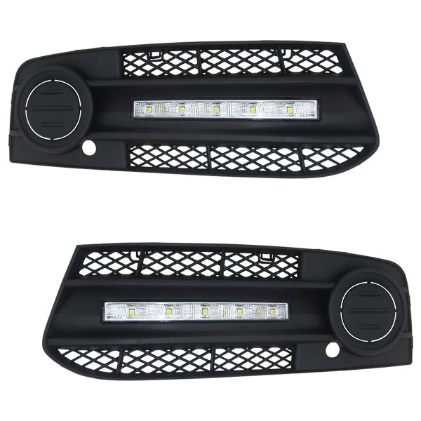 AUDI アウディ A4 B8 8K セダン/アバント 2008年〜2012年 ノーマルバンパー車用 R.A.C エアインテイク付 LEDデイライト | 