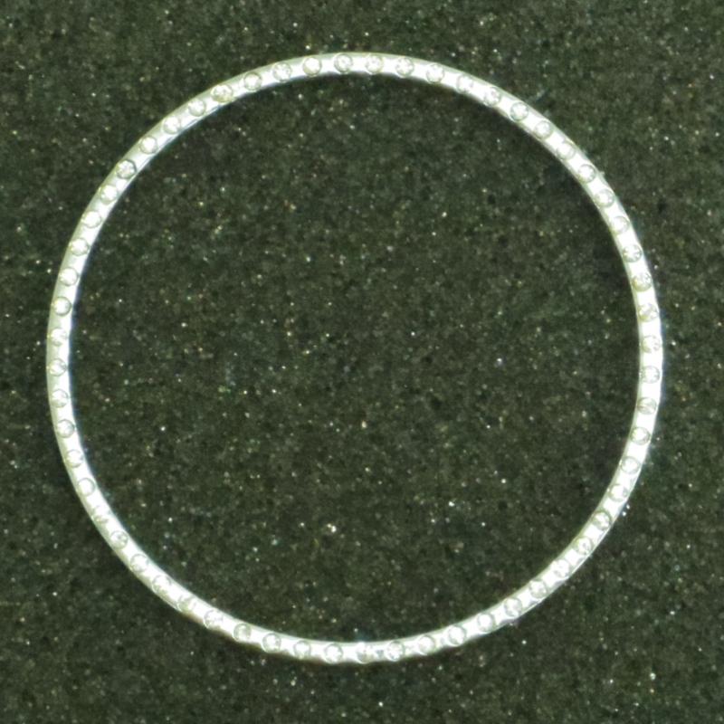 R.A.C イミテーション（フェイクダイヤ）付きサークル(円形)タイプ リング | 