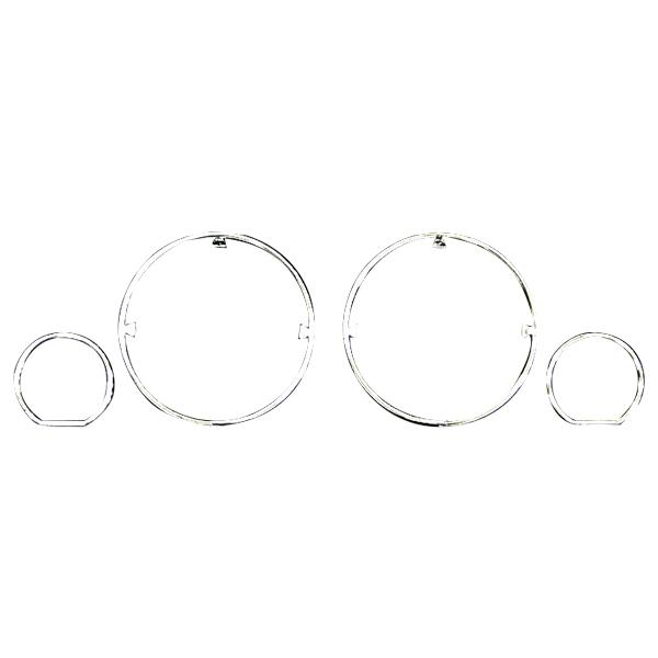 BMW 5-シリーズ E34 1988-1996 R.A.C メーター トリム シルバー | BMW | 01