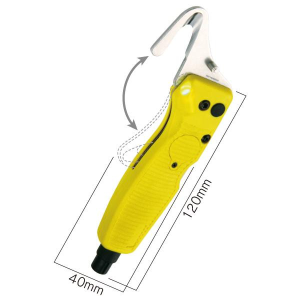 R.A.C 車載用 緊急脱出ライフハンマー 3in1仕様 レスキューハンマー 車 緊急脱出用 シートベルトカッター ウィンドウハンマー |  | 01