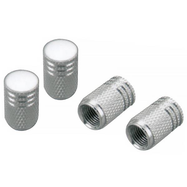 R.A.C 車用 エアー バルブ キャップ アルミ製 4個入り 500749 | 