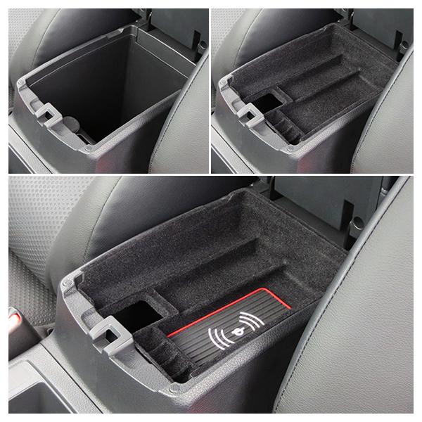 日産 エクストレイル NT32/T32 2013-2022 R.A.C 車種専用センターコンソールトレイ Qi(チー)機能付き | 日産 | 05