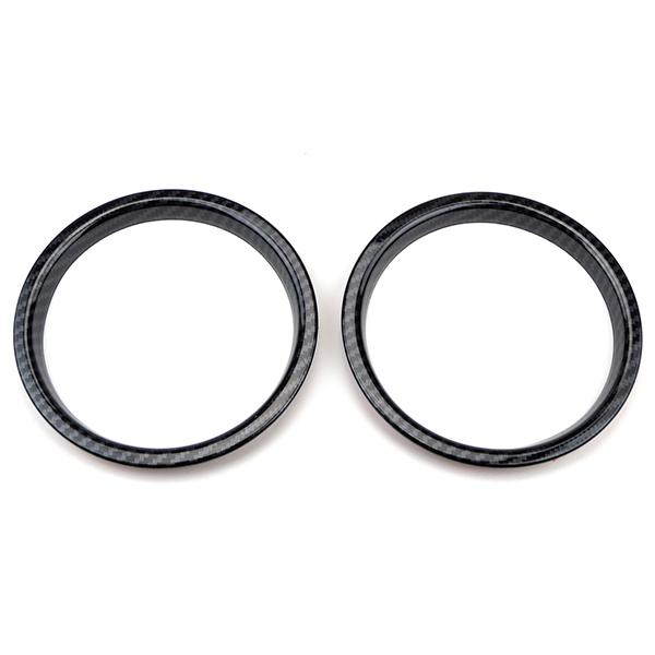 R.A.C カーボンルック フロントドアスピーカートリム 2p BMW ミニ F56 3ドア 2014- | MINI