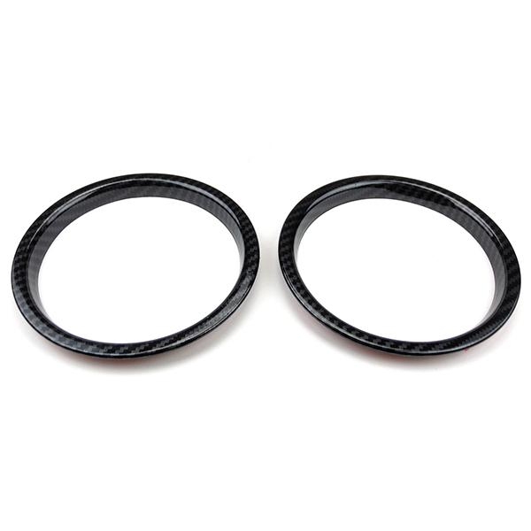 R.A.C カーボンルック フロントドアスピーカートリム 2p BMW ミニ F56 3ドア 2014- | MINI | 01