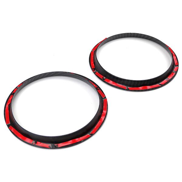 R.A.C カーボンルック フロントドアスピーカートリム 2p BMW ミニ F56 3ドア 2014- | MINI | 03