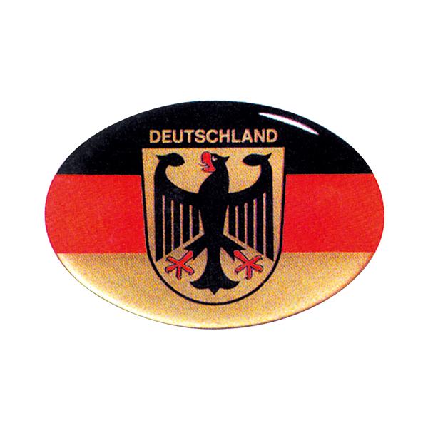 【新品/廃盤品/在庫限り】 (ドイツ Herbert Richter製） R.A.C クリスタル デコエンブレム フラッグ ロゴ | 