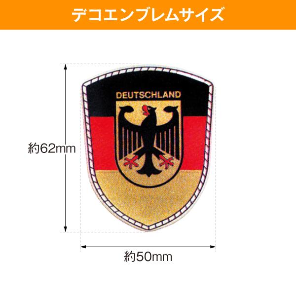 【新品/廃盤品/在庫限り】 (ドイツ Herbert Richter製） R.A.C クリスタル デコエンブレム  フラッグ  ロゴ |  | 02