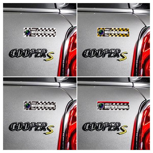 RAC ドライブレコーダー ドラレコ ステッカー 国旗タイプ チェッカー G  サイズ幅14.0cmｘ高4.0cm 内容1枚入 |  | 02