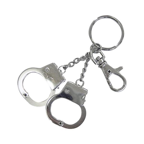 クリスマスツリーの装飾に！！ 男の子に人気の自動車パーツのキーホルダー R.A.C キーホルダー ハンズカフ デザイン 1個入り | 