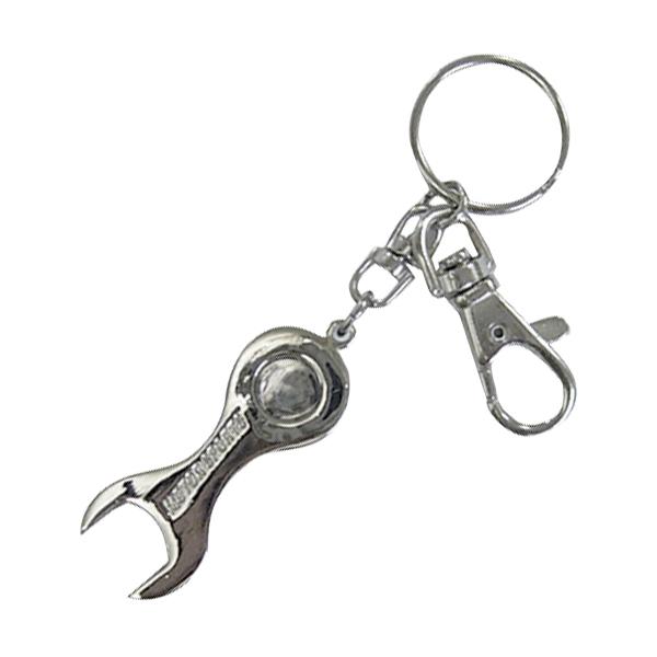 クリスマスツリーの装飾に！！ 男の子に人気の自動車パーツのキーホルダー R.A.C キーホルダー レンチ デザイン 1個入り | 