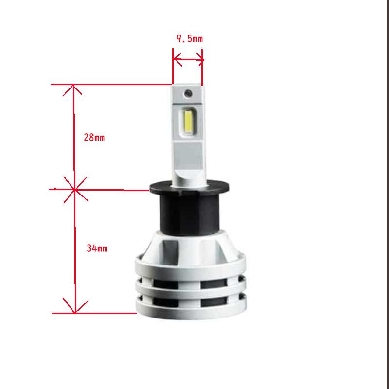 現品限 HELLA LED H3 12/24V兼用 19W 6500K 3200ルーメン レトロフィットバルブ 2個1セット |  | 02