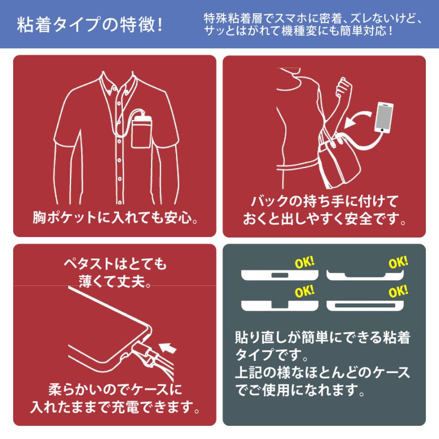 ストラップホルダー ストラップホール PETASUTO ペタスト スマートフォンタブ ブラック PTT06 |  | 04