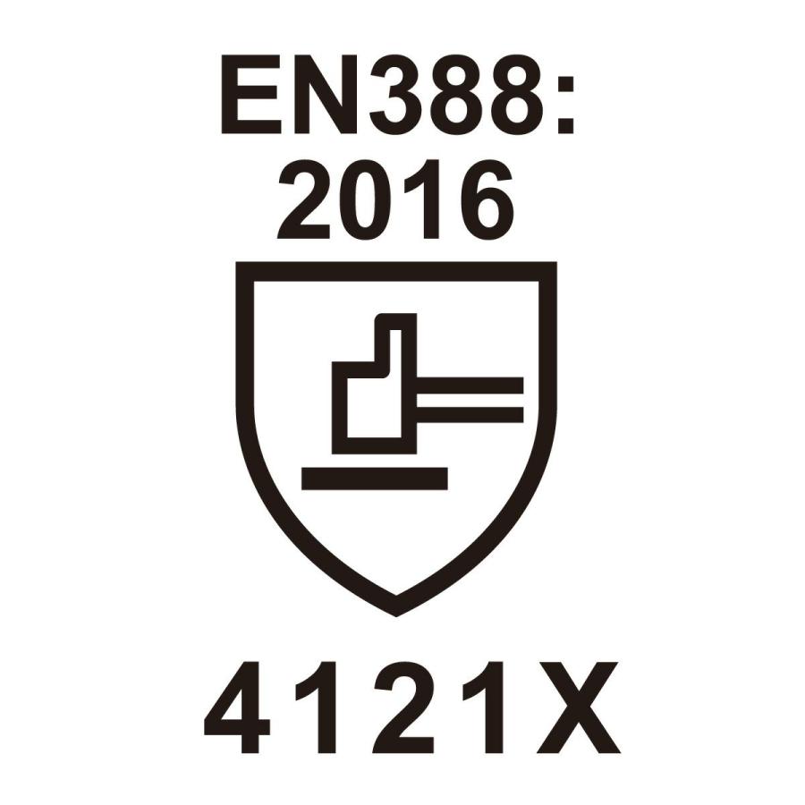 【サイズ：M】 3双セット プーマ 作業用手袋 背抜き手袋 PUMA WORK GLOVES Nito Breath ニトブレス手袋 PG-1530 ブラック&イエロー | PUMA | 10