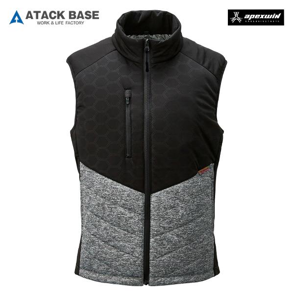 アタックベース ヒートベスト バッテリーセット 50000 LLサイズ グレー | アタックベース | 01