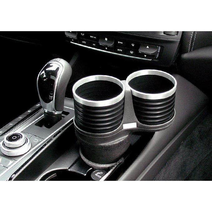 マセラティ レヴァンテ 2016年〜 ALCABO アルカボ ドリンクホルダー ブラックカップ AL-B107B | Maserati | 01