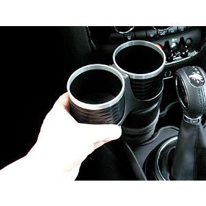 BMW ミニ クラブマン F54 2015年〜 ALCABO アルカボ ドリンクホルダー ブラック/リングカップ AL-B107BS