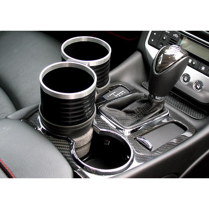 マセラティ グラントゥーリズモ グランカブリオ 2007年〜2020年 ALCABO アルカボ ドリンクホルダー ブラックカップ AL-B109B | Maserati | 01