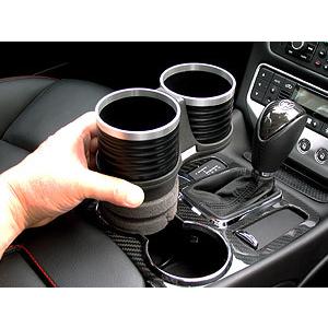 マセラティ グラントゥーリズモ グランカブリオ 2007年〜2020年 ALCABO アルカボ ドリンクホルダー ブラックカップ AL-B109B | Maserati | 02