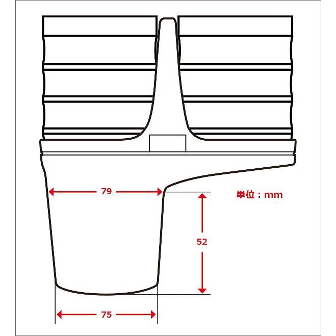 VW ポロ 6R 2009年~2018年 ALCABO アルカボ ドリンクホルダー ブラック/リングカップ AL-B109BS | フォルクスワーゲン | 03