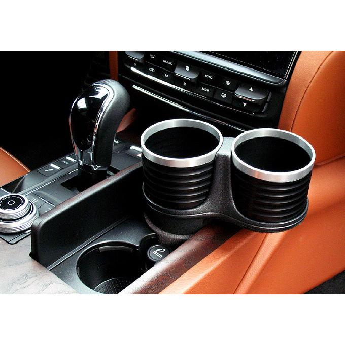 マセラティ クワトロポルテ 2013年〜 ALCABO アルカボ ドリンクホルダー ブラックカップ AL-B110B | Maserati | 01