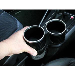 VW ポロ AW 2018年〜 ALCABO アルカボ ドリンクホルダー ブラック/リングカップ AL-B110BS | フォルクスワーゲン | 02