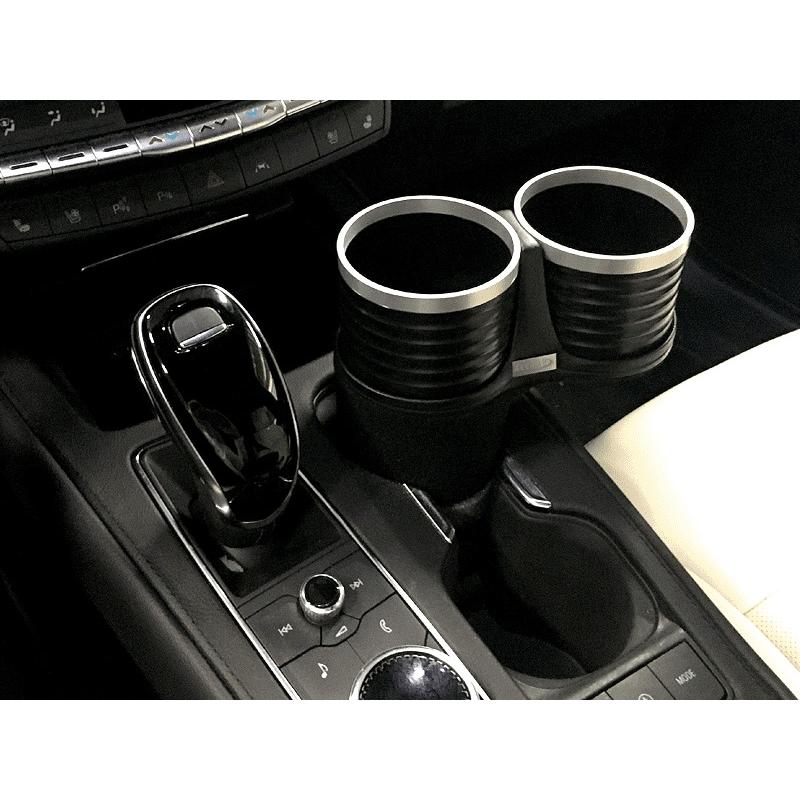 CADILLAC キャデラック XT4 2021年〜 右/左ハンドル車 ALCABO アルカボ ドリンクホルダー ブラックカップ AL-B111B | キャデラック | 02