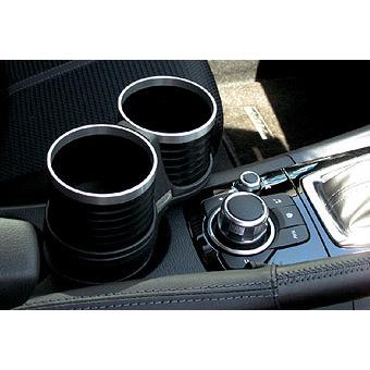 マツダ アクセラ BM/BY系 2013年〜2019年 ALCABO アルカボ ドリンクホルダー ブラックカップ AL-B112B | マツダ | 01