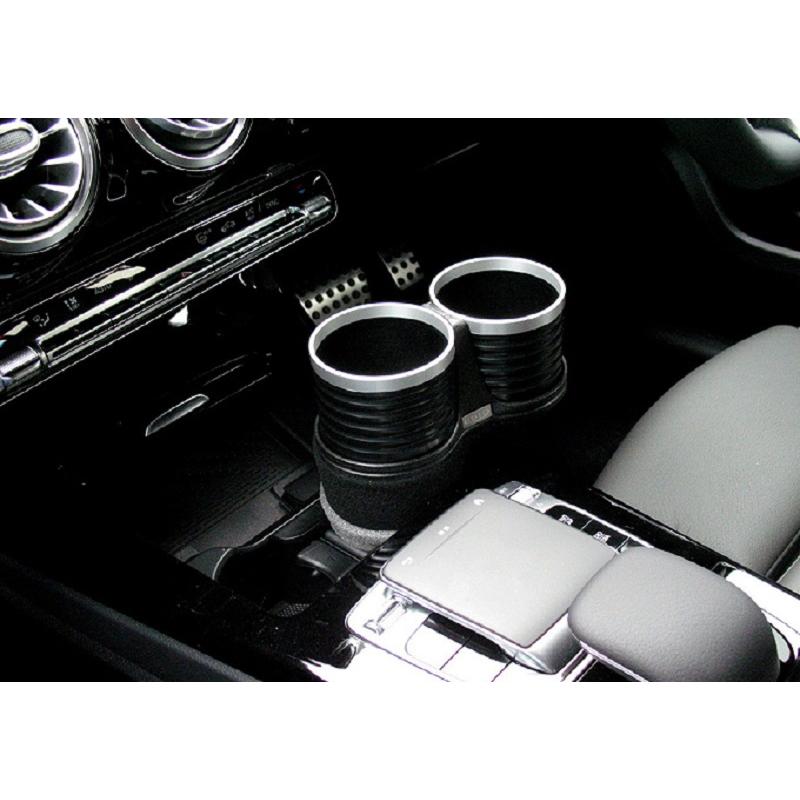 メルセデスベンツ CLA Shooting Brake X118 2019年〜2023年 MC前 ALCABO アルカボ ドリンクホルダー ブラックカップ AL-B112B | Mercedes-Benz | 01