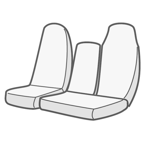 イスズ エルフ 6型 標準キャブ NJR / NKR / NHR 85系 88系 2WD用 (H.19/1〜) Azur アズール フロントシートカバー | アズール | 01