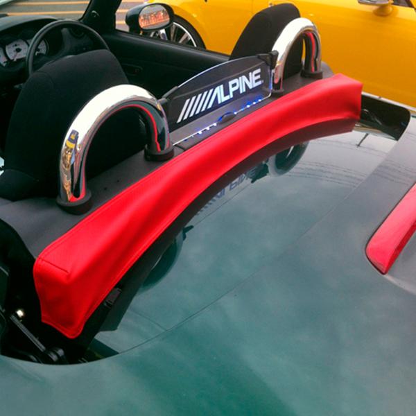 ダイハツ コペン L880K ジーベース バックボードカバー リング無し レッド | 