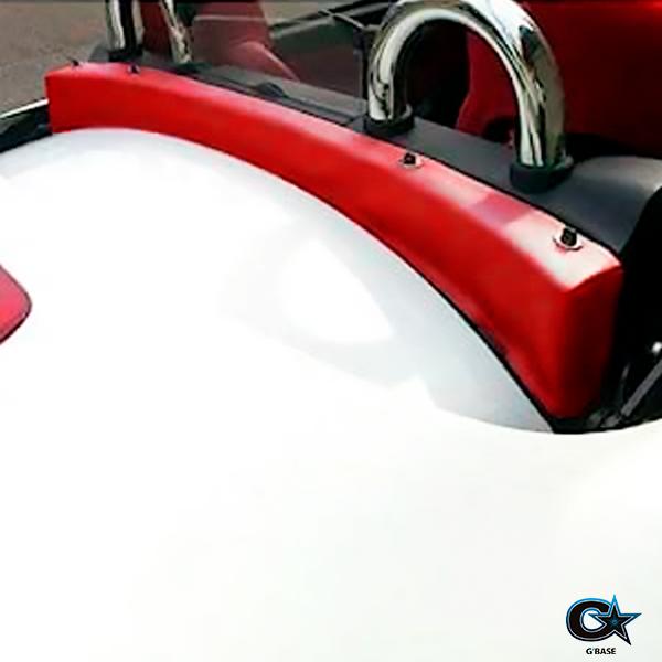 ダイハツ コペン L880K ジーベース バックボードカバー リング有り レッド |  | 01