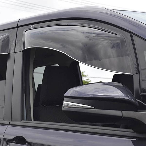 トヨタ ヴォクシー ZRR80/ZRR85/ZWR80 後期モデル装着可能 オックスバイザー ブラッキーテン フロント用 | トヨタ | 04
