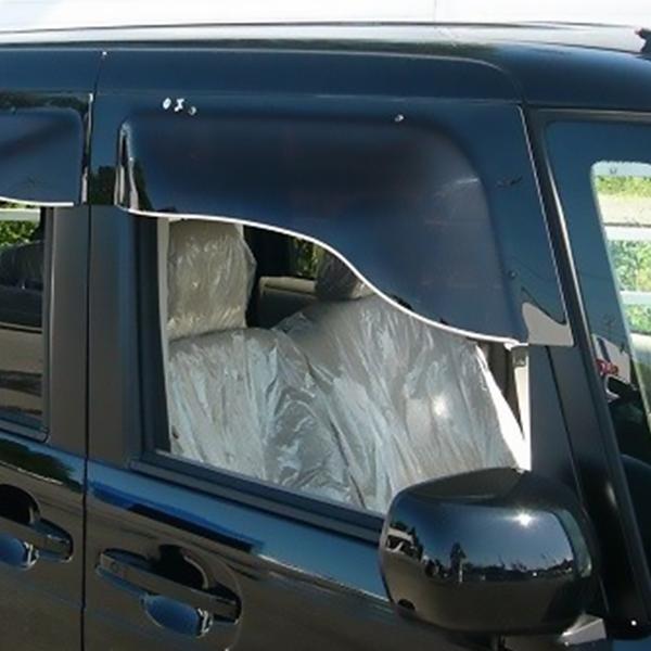 ホンダ バモス/ホビオ HM1/HM2/HM3/HM4/HJ1/HJ2 後期(H19/02〜) オックスバイザー ブラッキーテン フロント用 | ホンダ | 04