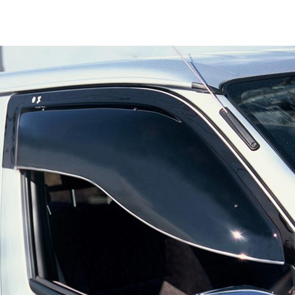 トヨタ ハイエース/レジアスエース 200系前期(〜H25/11) 電動メッキワイドドアミラー車 オックスバイザー ブラッキーテン フロント用 | トヨタ | 04