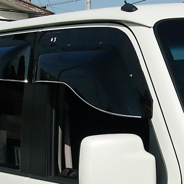 ミツビシ ミニキャブバン DS64V 電動格納ミラー車専用 オックスバイザー ブラッキーテン フロント用 | 三菱 | 04
