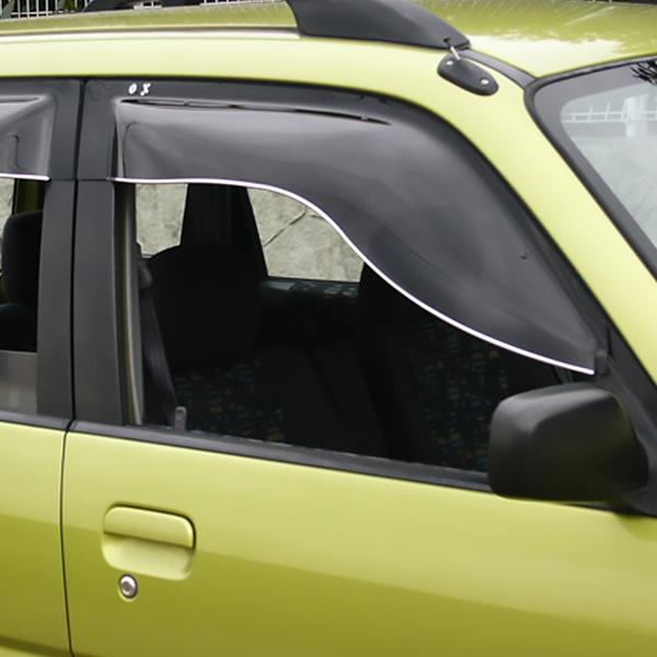 スバル プレオ RA1/RA2/RV1/RV2 オックスバイザー ブラッキーテン フロント用 | SUBARU | 04