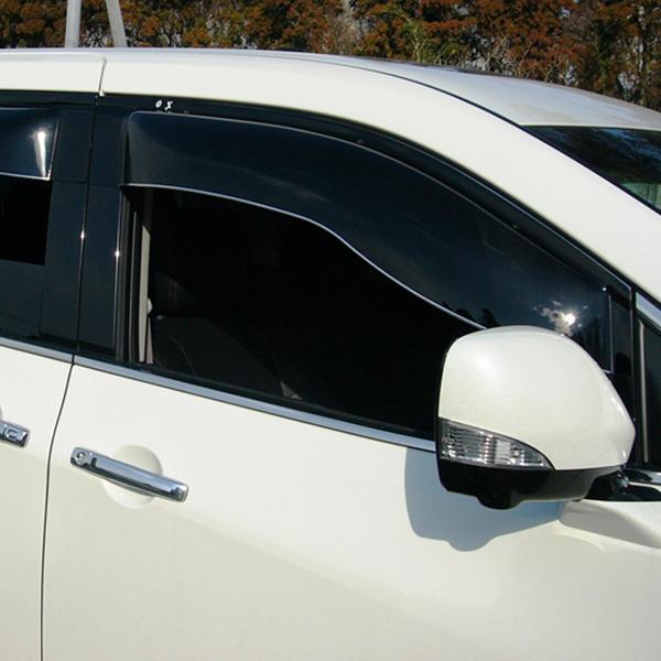 ニッサン エルグランド E52 オックスバイザー ブラッキーテン フロント用 | 日産 | 04