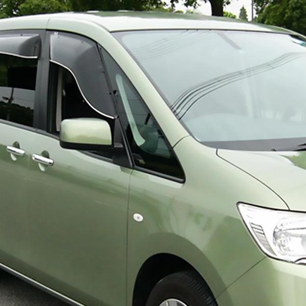 ニッサン セレナ C26 オックスバイザー ブラッキーテン フロント用 | 日産 | 06