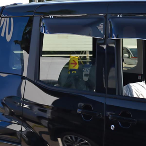 ミツビシ eKスペース B11A オックスバイザー ブラッキーテン リア用 | 三菱 | 05