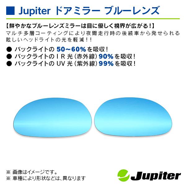 ダイハツ コペン L880K 2002/06-2012/04 ジュピター ドアミラーブルーレンズ 左右セット |  | 02