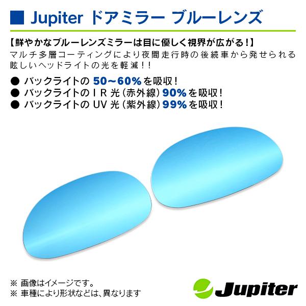 ダイハツ コペン LA400K 2014/06-2021/04 ※ワイドタイプ ジュピター ドアミラーブルーレンズ 左右セット |  | 02